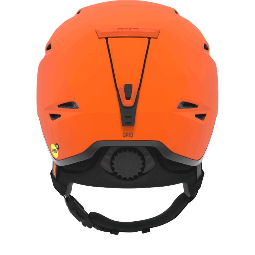 фото Шлем горнолыжный giro grid mips matte bright orange 2021