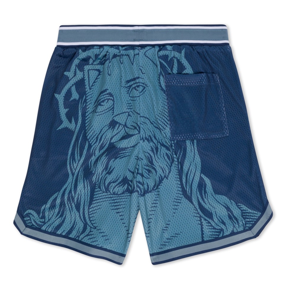 Шорты RIPNDIP Lord Savior Nerm Basketball Shorts Navy фото 2