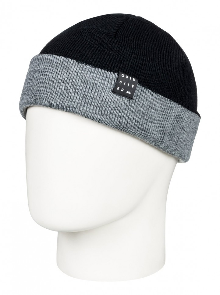 фото Шапка quiksilver snow myst beani grey heather