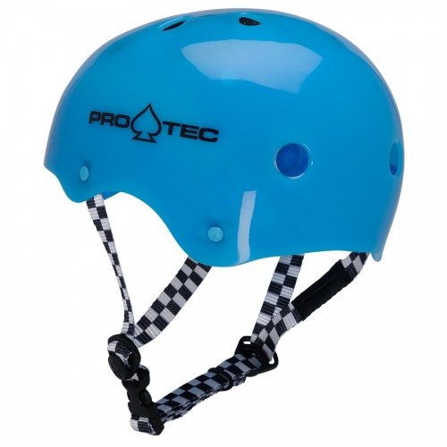 Шлем для скейтборда PRO TEC Classic Skate Gumball Blue, фото 3