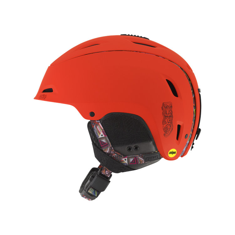 Горнолыжный шлем GIRO Range MIPS Matte Vermillion Arte Sempre, фото 1