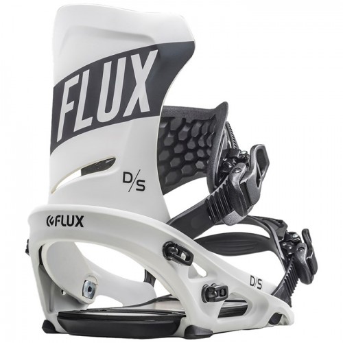 Крепления для сноуборда мужские FLUX Ds Black/White 2020, фото 1
