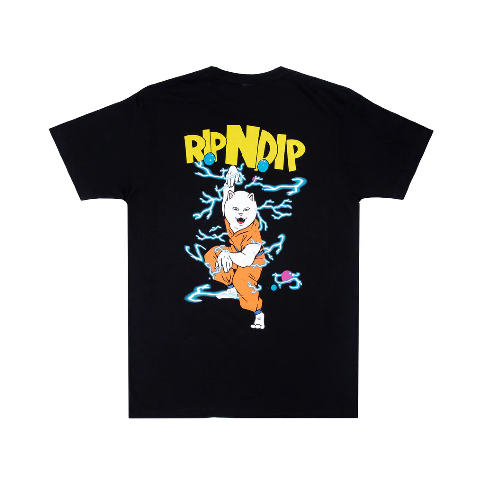 фото Футболка ripndip super sanerm tee black 2022