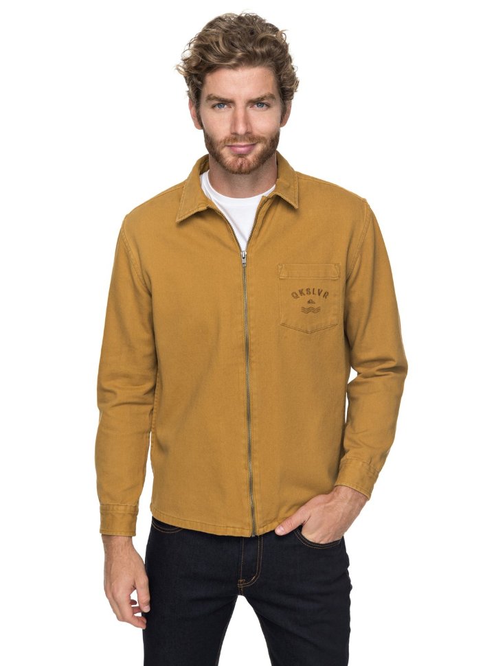 

Куртка мужская QUIKSILVER Risertwilljkt  Cathay Spice, Risertwilljkt, Коричневый