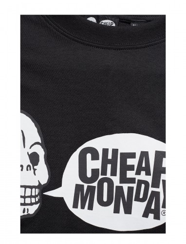 Футболка CHEAP MONDAY Uni Tee Speech Logo Black, фото 4