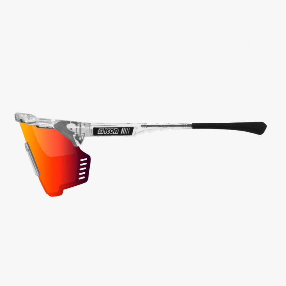 Очки SCICON Aeroshade Kunken Crystal Gloss/Lens Scnpp Monogram Multimirror Red 2023 фото 2