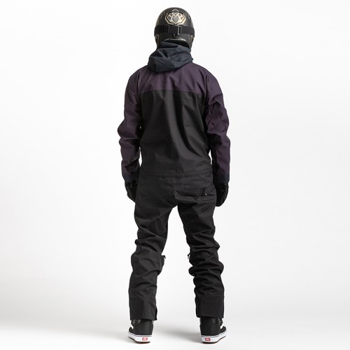 Комбинезон для сноуборда мужской AIRBLASTER Stretch Freedom Suit Black 2021, фото 2