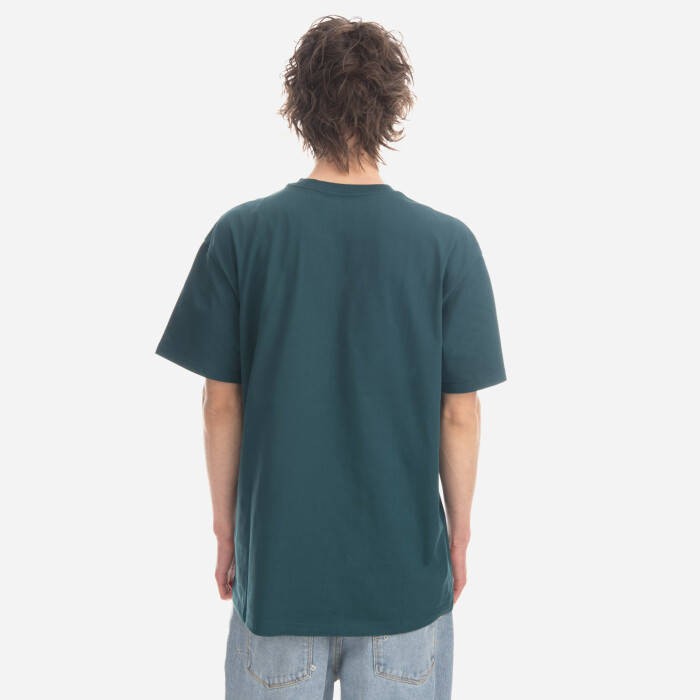 Футболка CARHARTT WIP S/S Chase T-Shirt Botanic / Gold 2023 фото 2