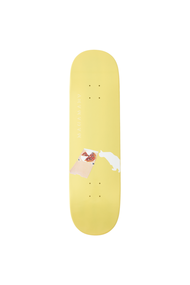 Дека для скейтборда MAGAMAEV Fulldip Pitsa Deck Yellow 8.5 дюйм