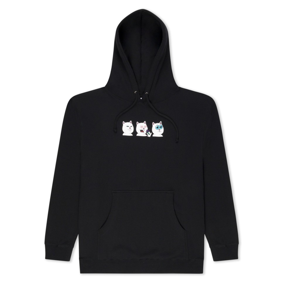 Худи RIPNDIP Shroom Diet Hoodie FW25 Black фото 2