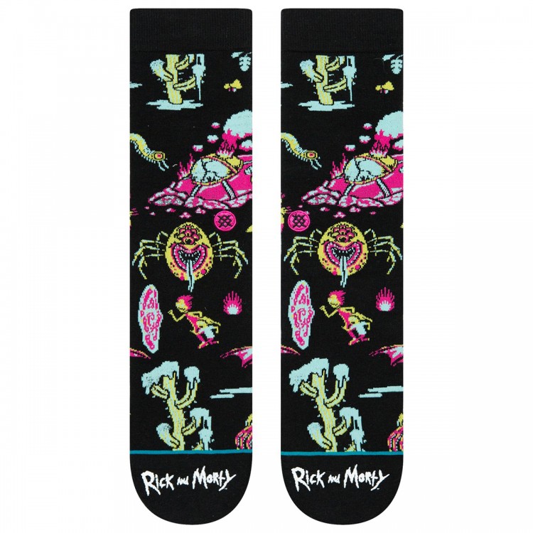 Носки STANCE Crash Landing Black, фото 3