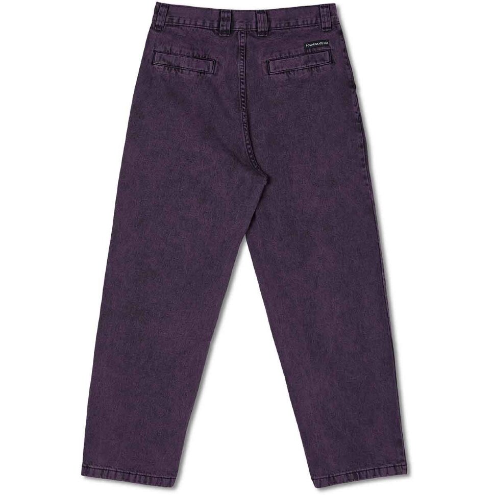 Брюки POLAR SKATE Co. Grund Chinos Purple Black 2022 фото 2