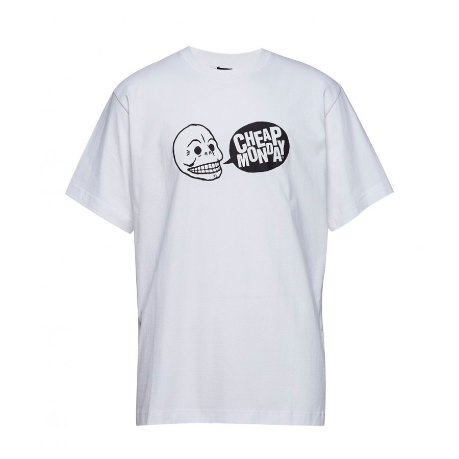 

Футболка CHEAP MONDAY Uni Tee Speech Logo White, Белый