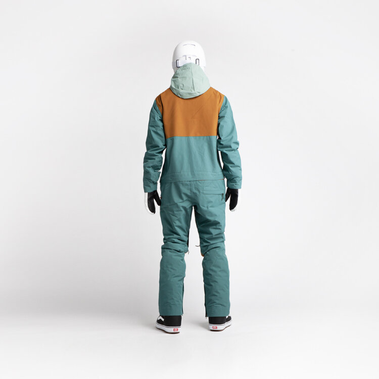 Комбинезон для сноуборда женский AIRBLASTER Sassy Beast Suit Atlantic 2021, фото 3