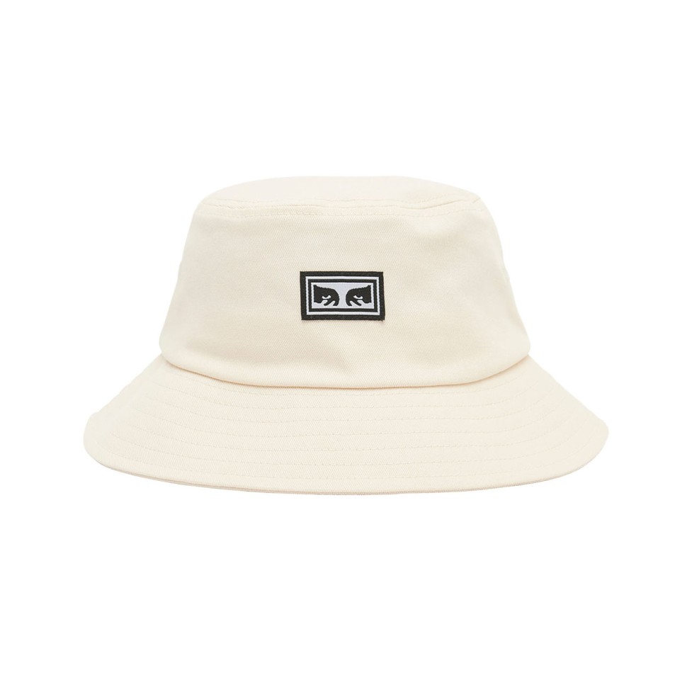 Панама OBEY Icon Eyes Bucket Hat Ii Unbleached 193259827716, размер O/S - фото 1