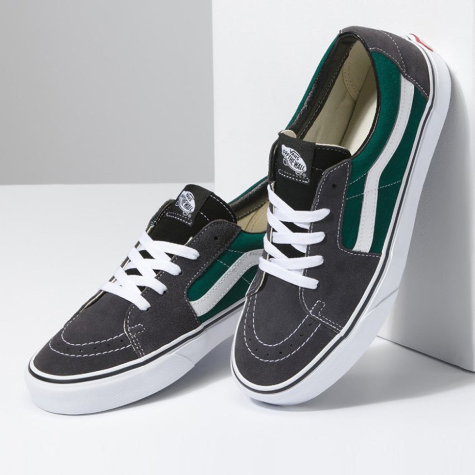 Кеды VANS Sk8-Low Jungle Green фото 3