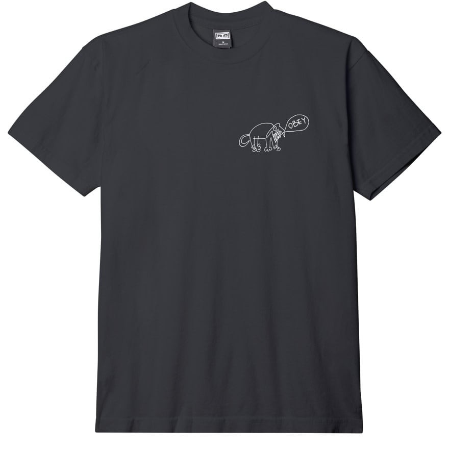 Футболка OBEY Obey Angry Dog Vintage Black