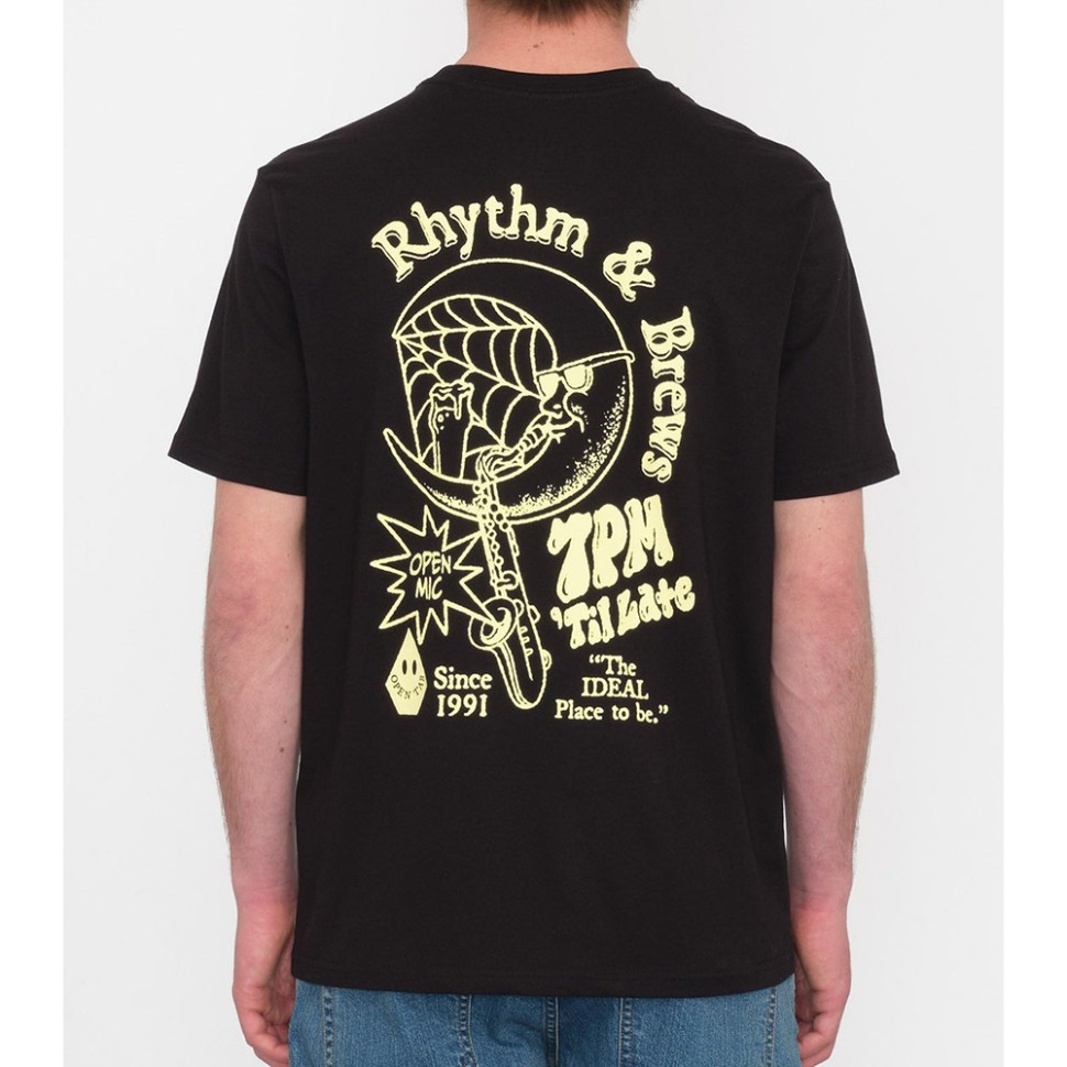 Футболка VOLCOM Rhythm 1991 Bsc Sst Black фото 2