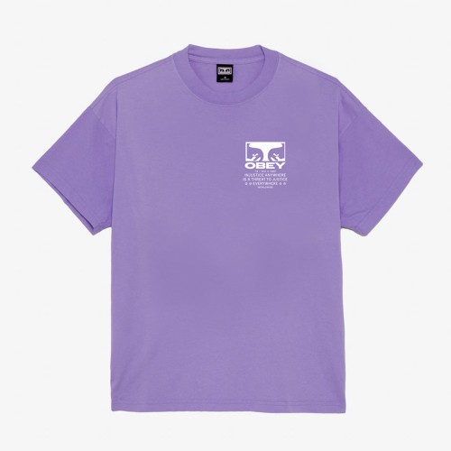 Футболка OBEY Obey Justice Everywhere Paisley Purple, фото 2