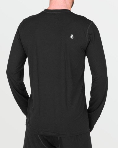 Термобелье верх VOLCOM M Merino Blend Crew FW25 Black, фото 2