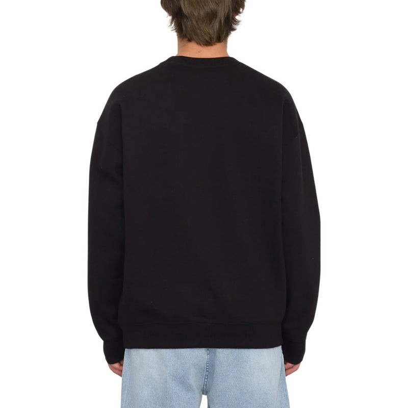 Свитшот VOLCOM Volcom Stone Crew Fleece FW25 Black фото 2