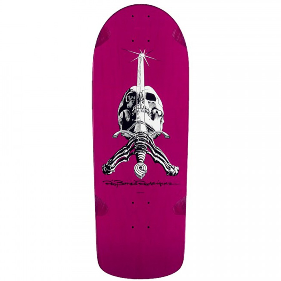 

Дека для скейтборда POWELL PERALTA Og Snub Rodrigz 10, Фиолетовый