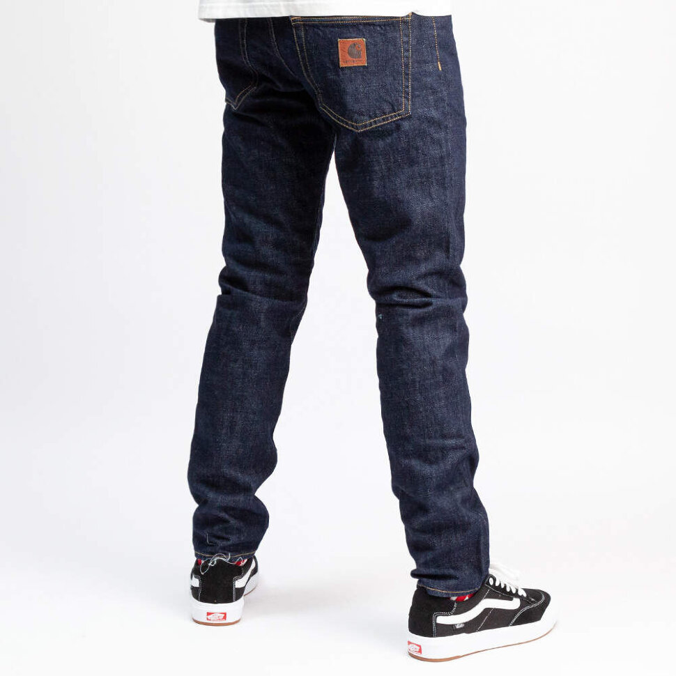 Джинсы CARHARTT WIP Klondike Pant Blue (Rinsed) 2022 фото 2