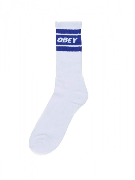 Носки OBEY Cooper Ii Socks White / Ultramarine, фото 1