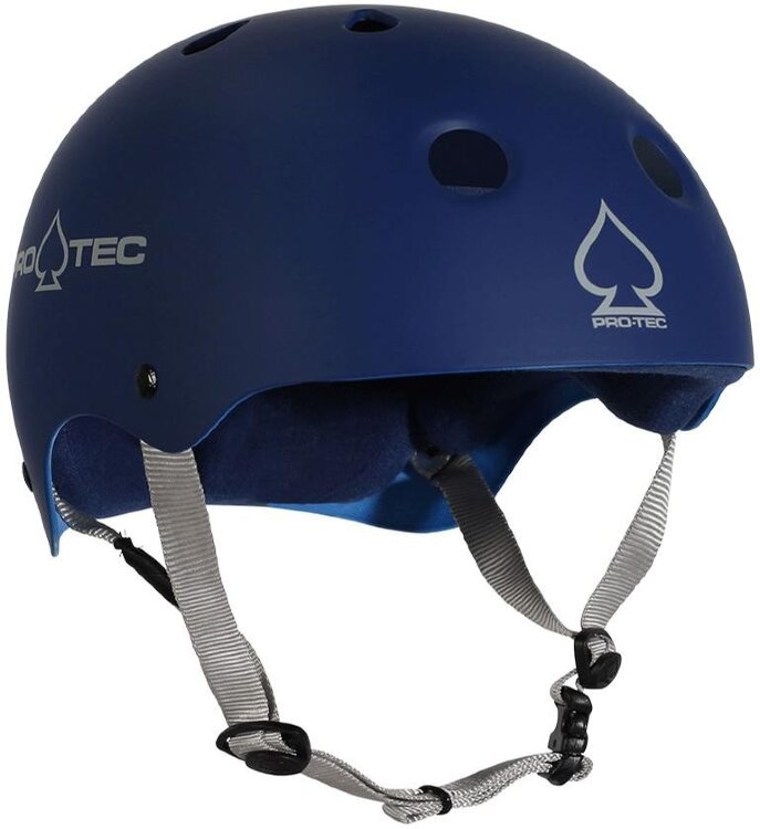 Шлем для скейтборда PRO-TEC Classic Skate Matte Blue 2020, фото 1