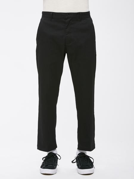 Брюки мужские OBEY Straggler Flooded Pants Black 2020, фото 1