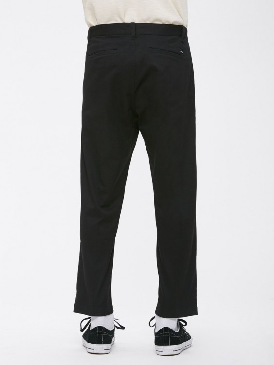 Брюки мужские OBEY Straggler Flooded Pants Black 2020, фото 2