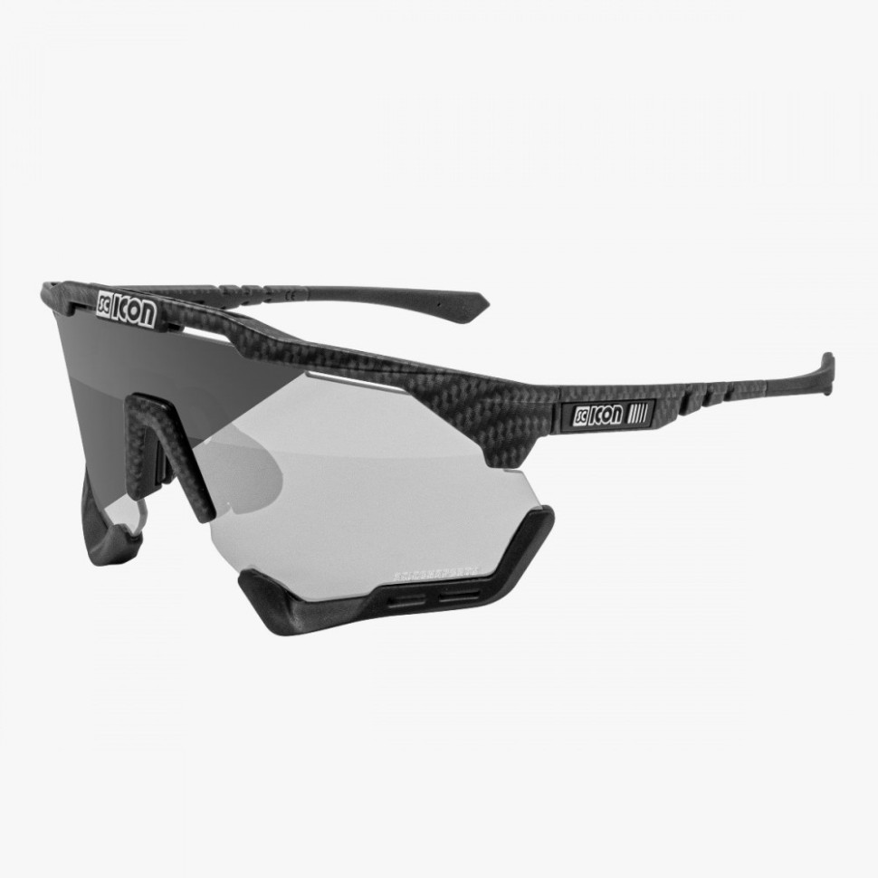 Очки SCICON Aeroshade Xl Carbon Matt/Lens Scnpp Photocromic Silver 2023 8023848092060