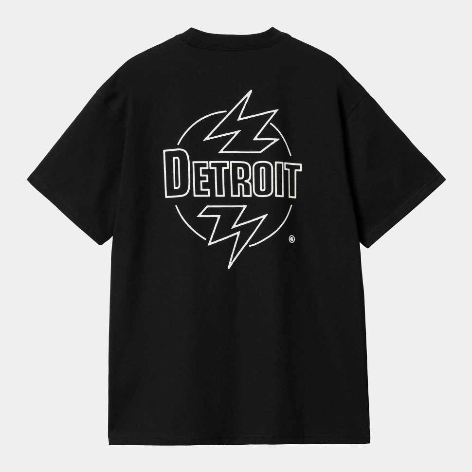 Футболка CARHARTT WIP S/S Blaze T-Shirt SS24 Black / Wax фото 2