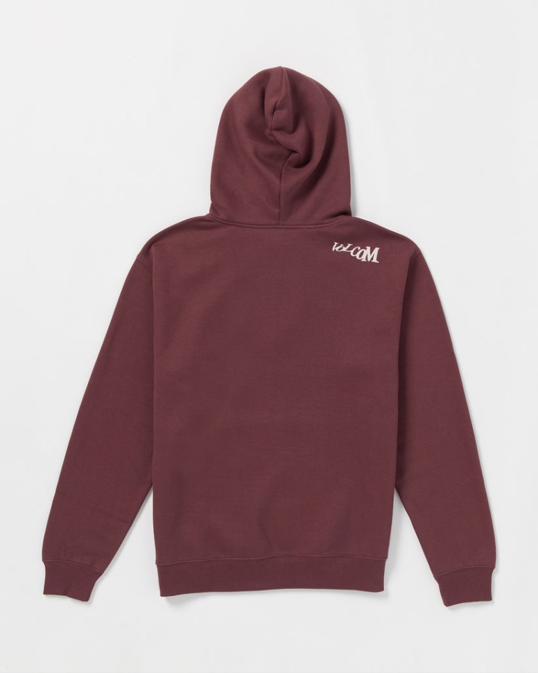 Худи VOLCOM Watanite Po FW25 Merlot фото 2