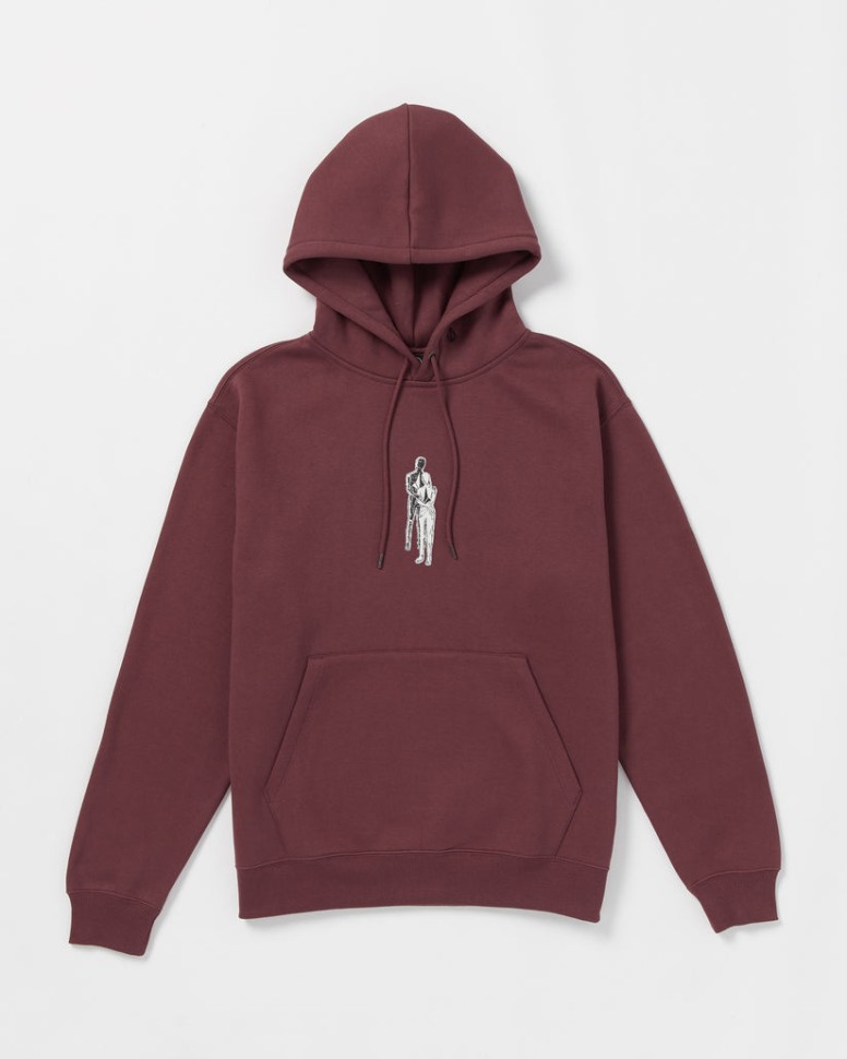 Худи VOLCOM Watanite Po FW25 Merlot