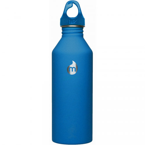 фото Бутылка для воды mizu mizu m8 a/s st blue le w lt. blue loop cap