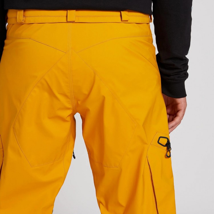 Штаны для сноуборда мужские VOLCOM Guch Stretch Gore-Tex Pant Resin Gold, фото 4