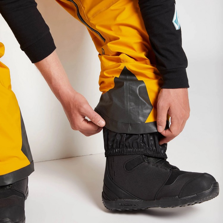 Штаны для сноуборда мужские VOLCOM Guch Stretch Gore-Tex Pant Resin Gold, фото 5