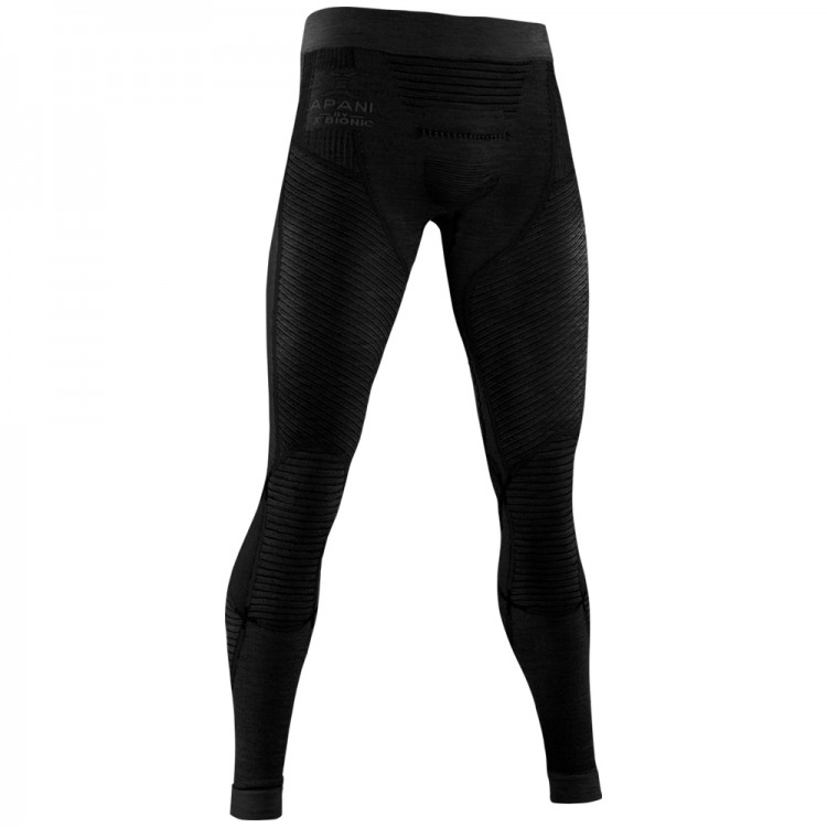 Термоштаны X-BIONIC Apani® 4.0 Merino Pants Men Black/Black 2023, фото 1