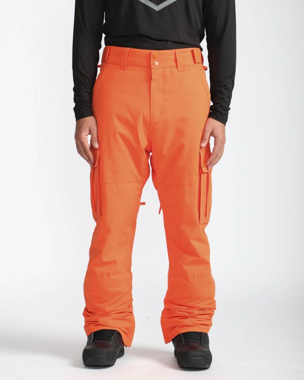 Штаны для сноуборда мужские BILLABONG Transport Puffin Orange, фото 1