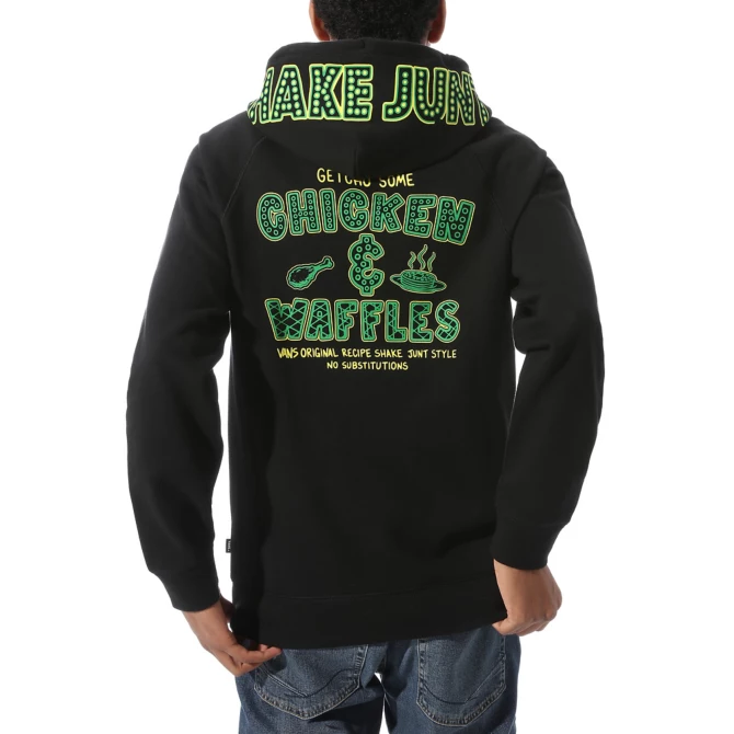 Толстовка VANS X Shake Junt Versa Standard Pullover Hoodie BLACK фото 2
