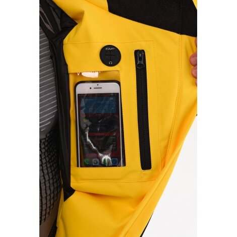 Комбинезон для сноуборда мужской DRAGONFLY Gravity Mono Man Yellow Black 2021 фото 7