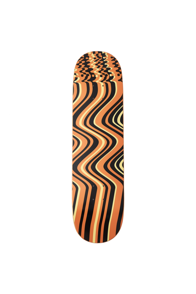 Дека для скейтборда MAGAMAEV Bigger M Deck Orange/Black 8.25 дюйм
