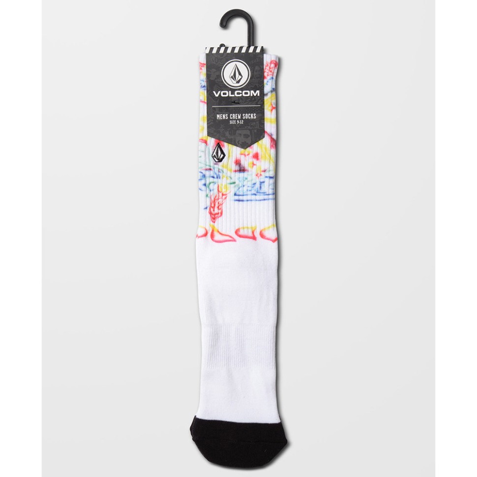 Носки VOLCOM Fa Sam Ryser Sock Pr White фото 2