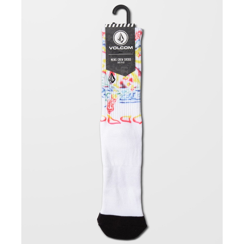 Носки VOLCOM Fa Sam Ryser Sock Pr White 196134551829, размер O/S - фото 2