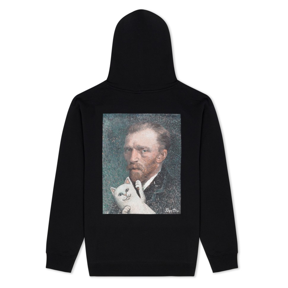 Худи RIPNDIP Van Nermal Hoodie Black фото 2