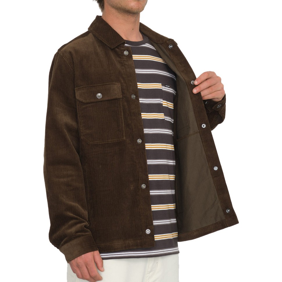 Куртка VOLCOM Likeaton Jacket Dark Earth фото 4