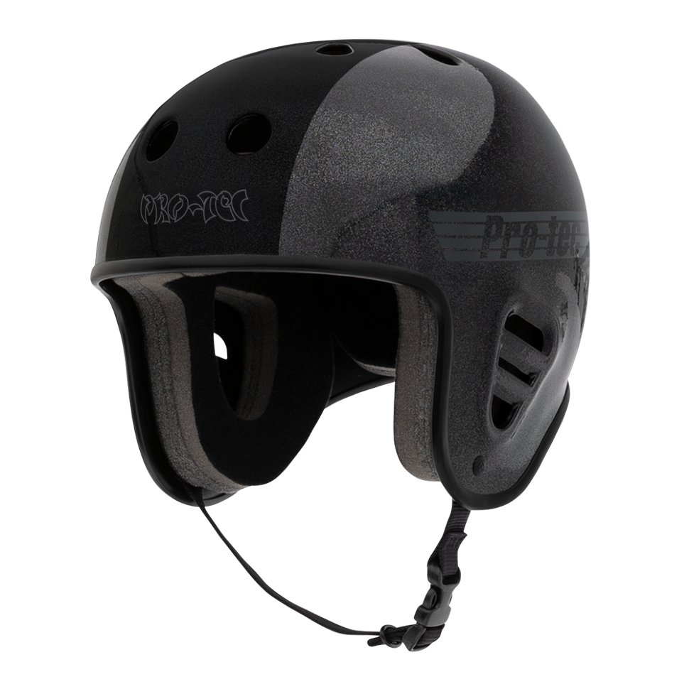 Шлем PRO-TEC Full Cut Skate Hosoi Metallic Black 2021 185955158938, размер M - фото 1