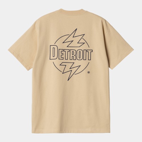 Футболка CARHARTT WIP S/S Blaze T-Shirt SS24 Cornsilk / Air Force Blue, фото 2