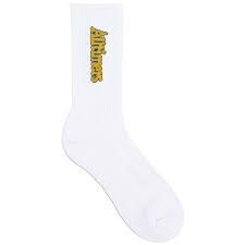 фото Носки alltimers embroidered bugged out broadway sock white 2021